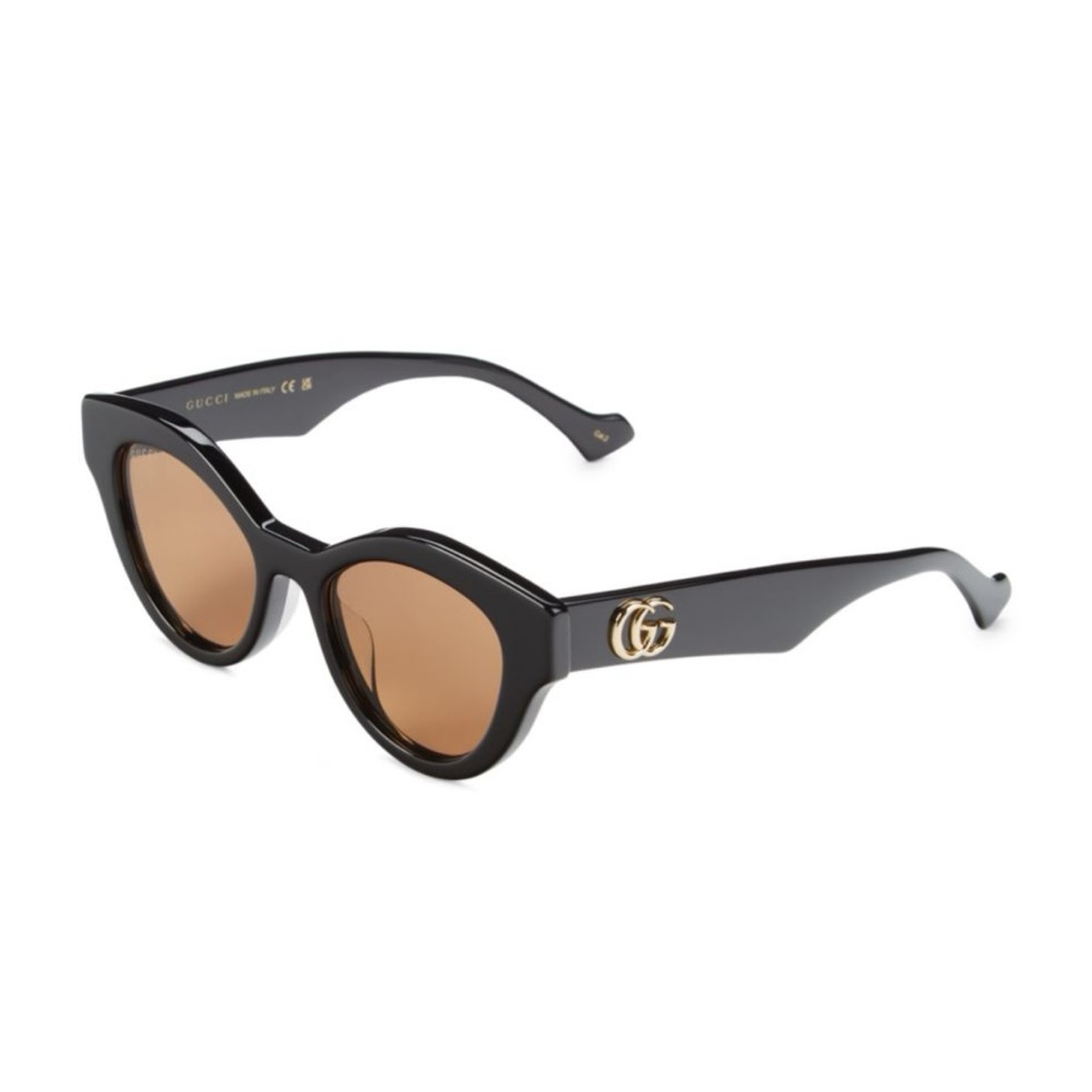 Gucci Black Frame Cat Eye Sunglasses